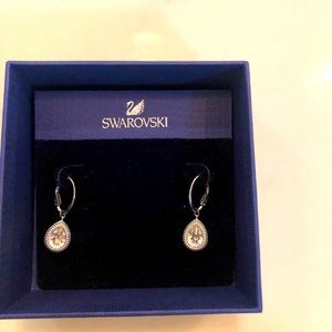 Swarovski crystalteardrop earrings